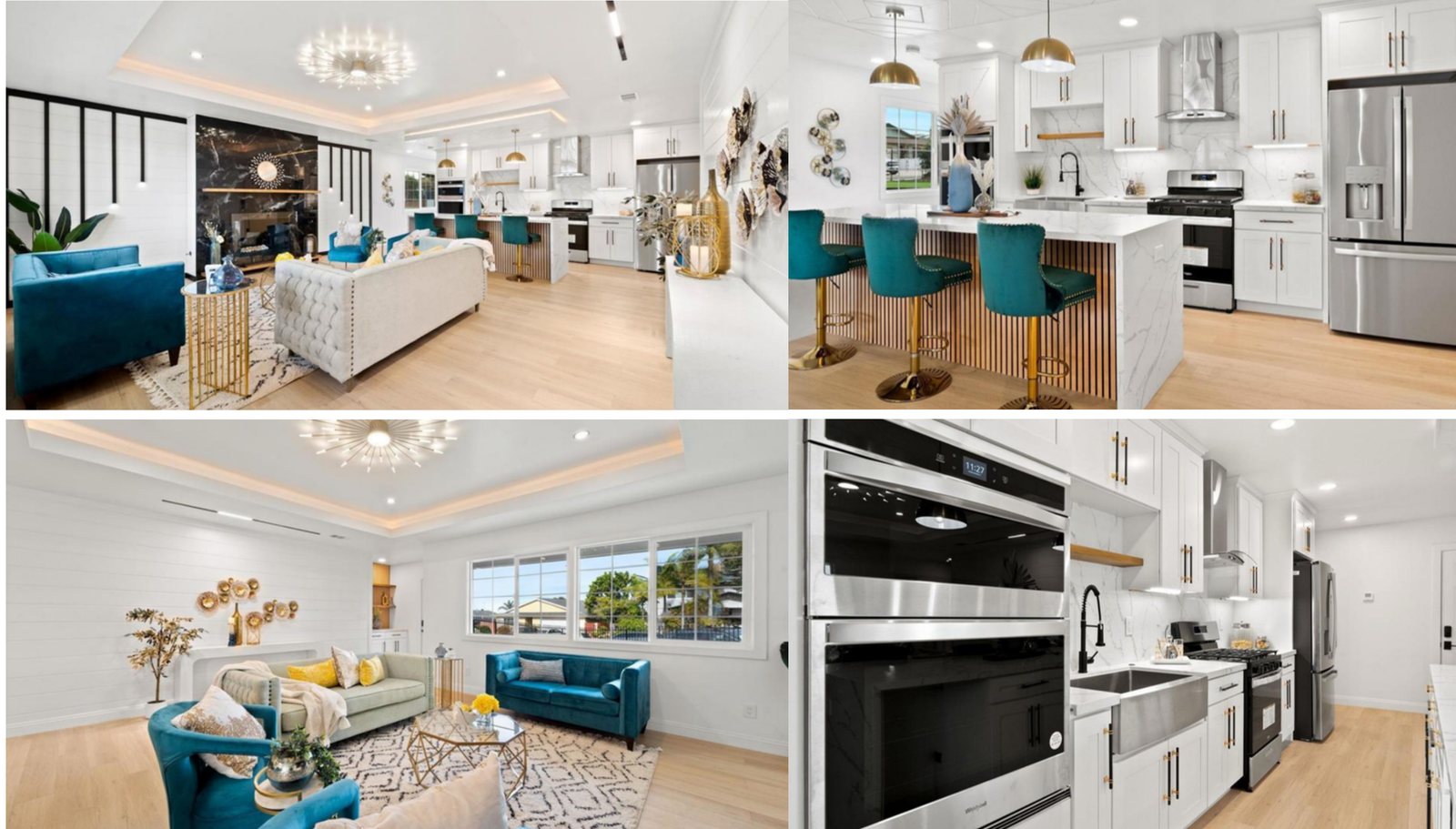 Kitchen & living remodel