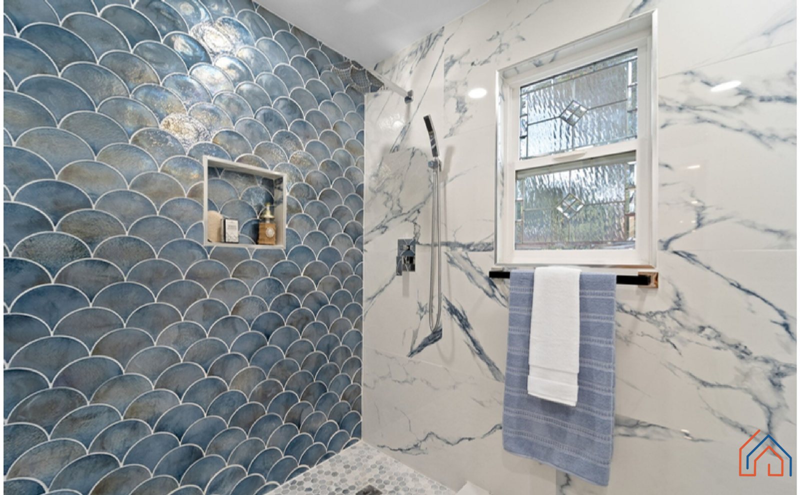 Bathroom — tile shower